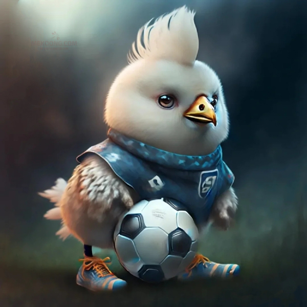 hình ảnh con gà mùa worldcup 2022