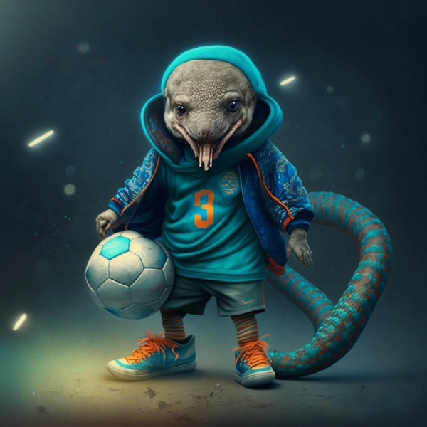 hình ảnh con rắn mùa worldcup 2022