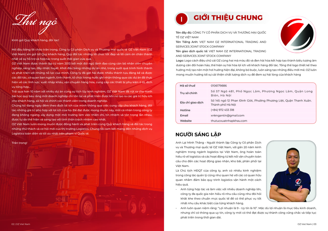 Hồ sơ năng lực OZ Việt Nam